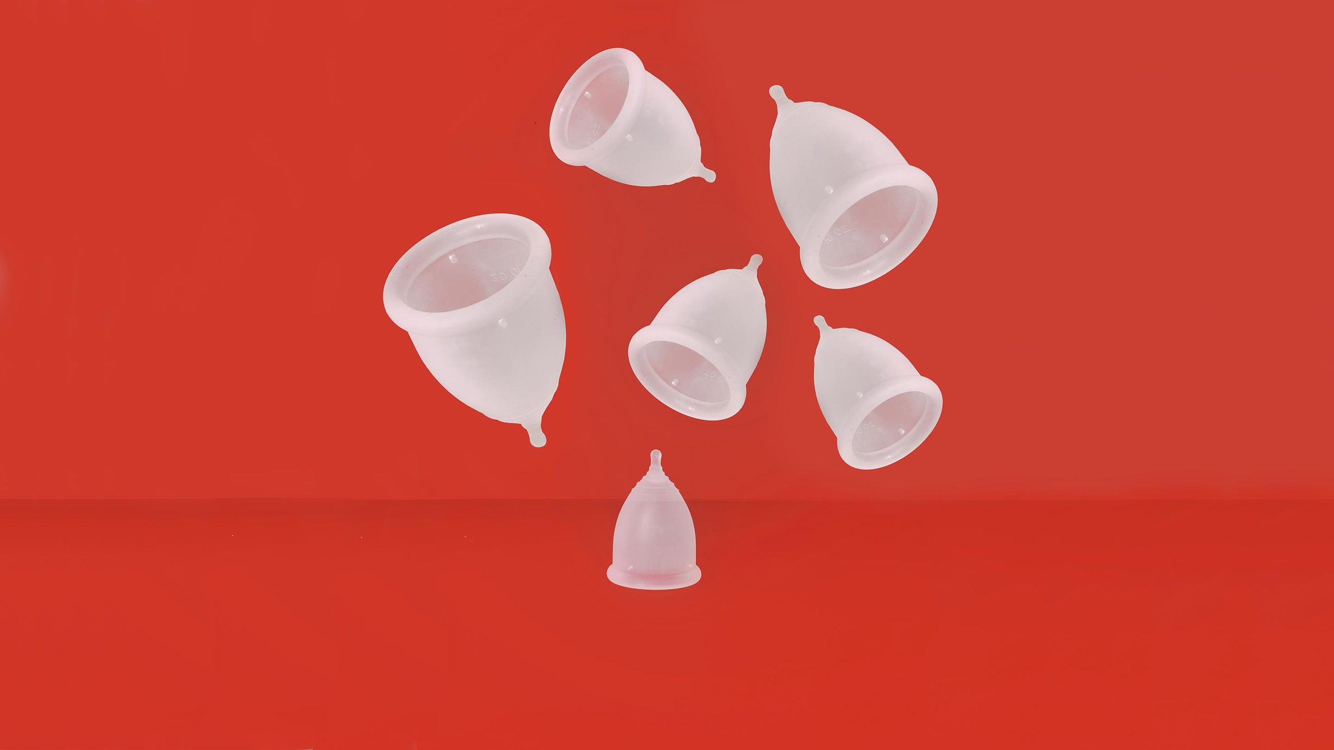 Blood Cup Silicone Menstrual Cup Collection Wallpaper